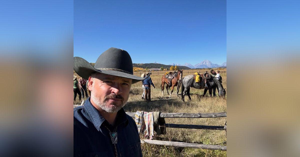 image of Tom Welling left Los Angeles during the COVID-19 pandemic.