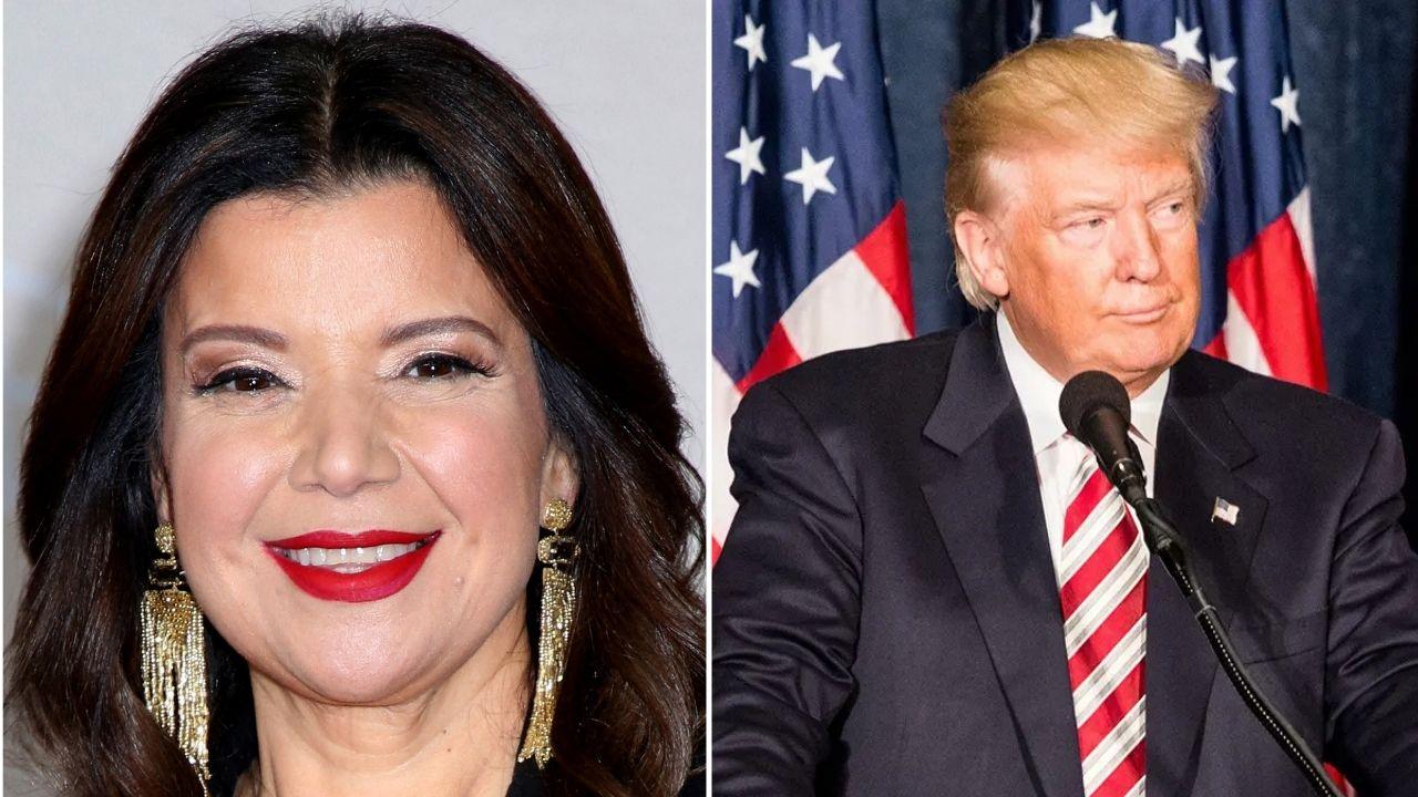 Ana Navarro and Donald Trump