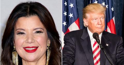 Ana Navarro and Donald Trump