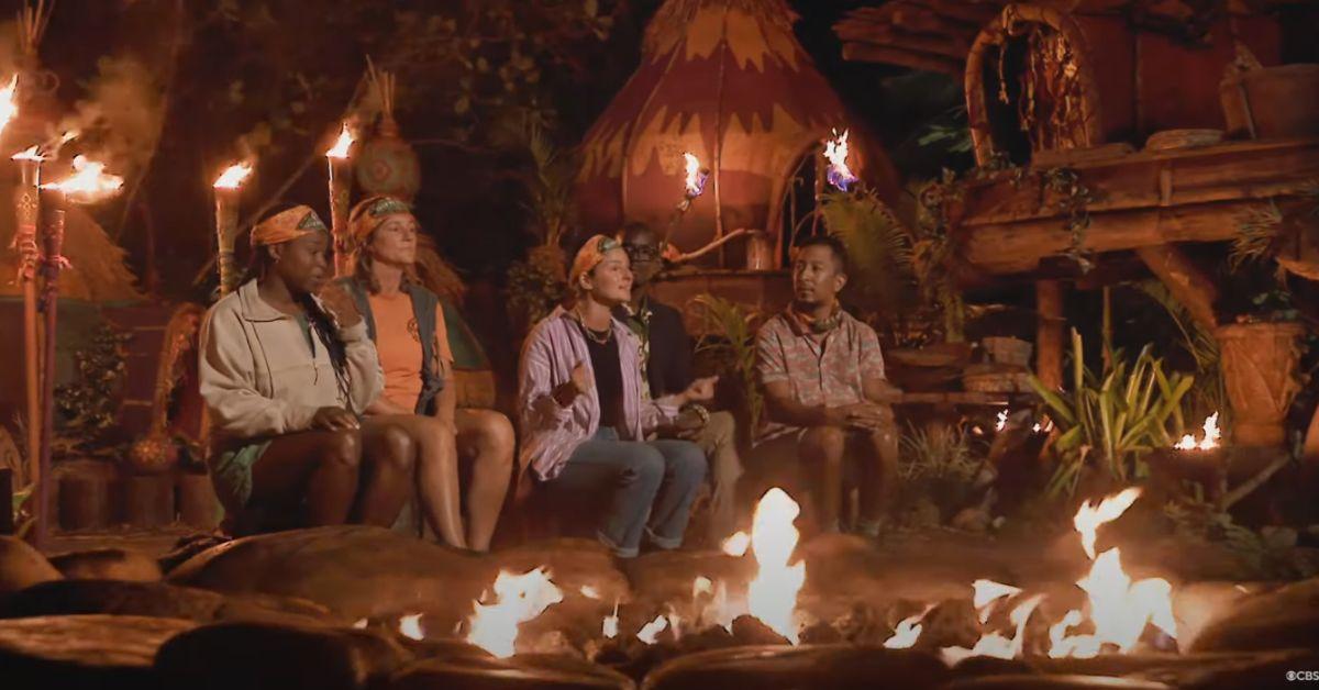Photos of Survivor 48 cast, including Bianca Roses, Mitch Guerra, Cedrek McFadden, Saiounia Hughley, and Chrissy Sarnowsky