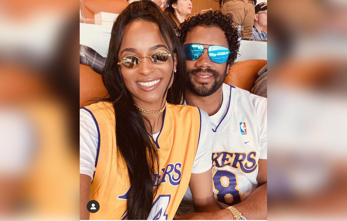 Pregnant Ciara & Russell Wilson Honor Kobe Bryant With Matching Outfits