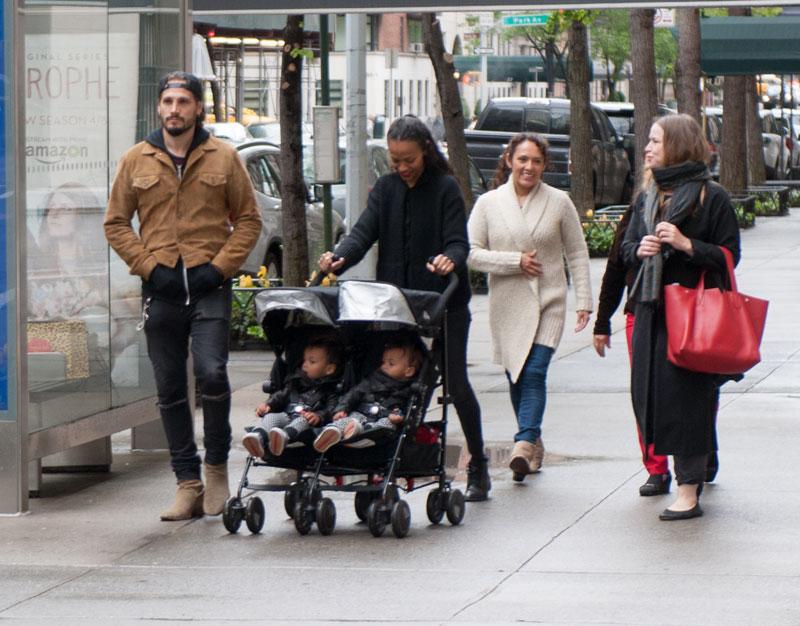 Zoe saldana marco perego twins sons nyc 05