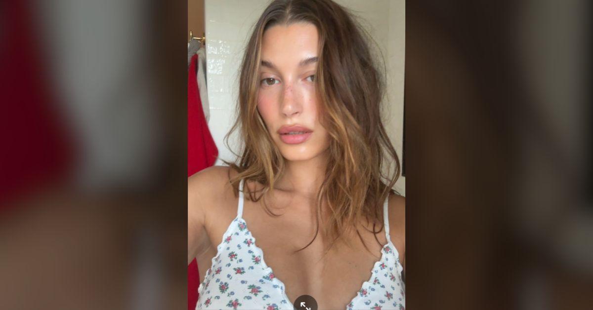 image of Hailey Bieber said breakup rumors surrounding her relationship are 'not real.'