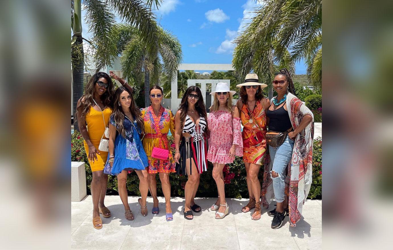 cynthia bailey reveals she and kyle richards bumped heads filming peacock real housewives spinoff