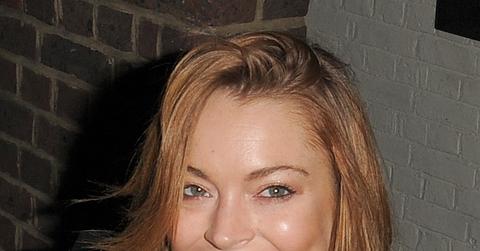 EXCLUSIVE: Lindsay Lohan seen out and about in London before going to the playhouse for her performance
