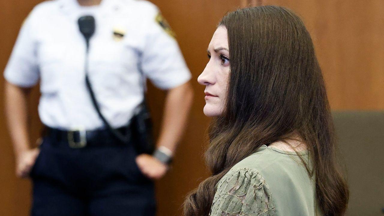 Photo of Clancy admitted to murdering her three children.