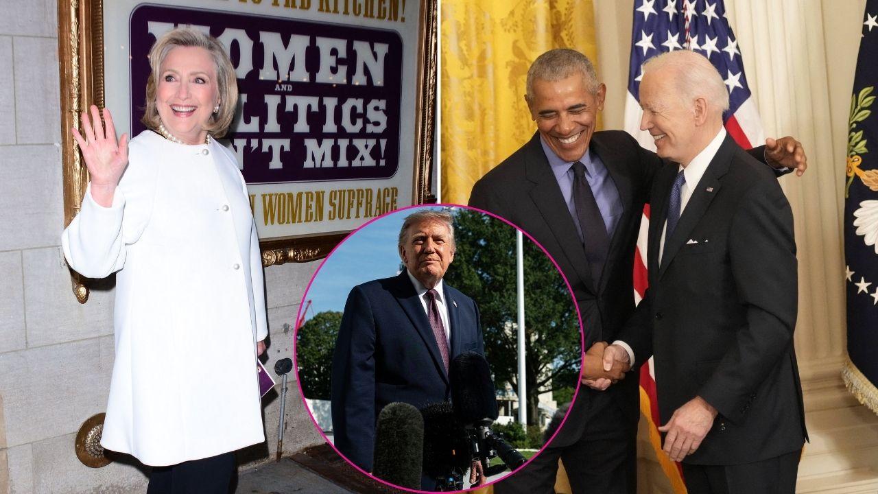 image of trump, obama, biden, Clinton