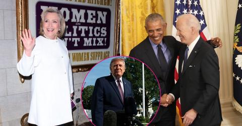image of trump, obama, biden, Clinton