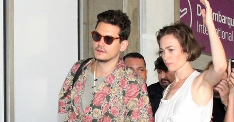 John Mayer Celebrates 40th Birthday Mystery Woman Photos hero