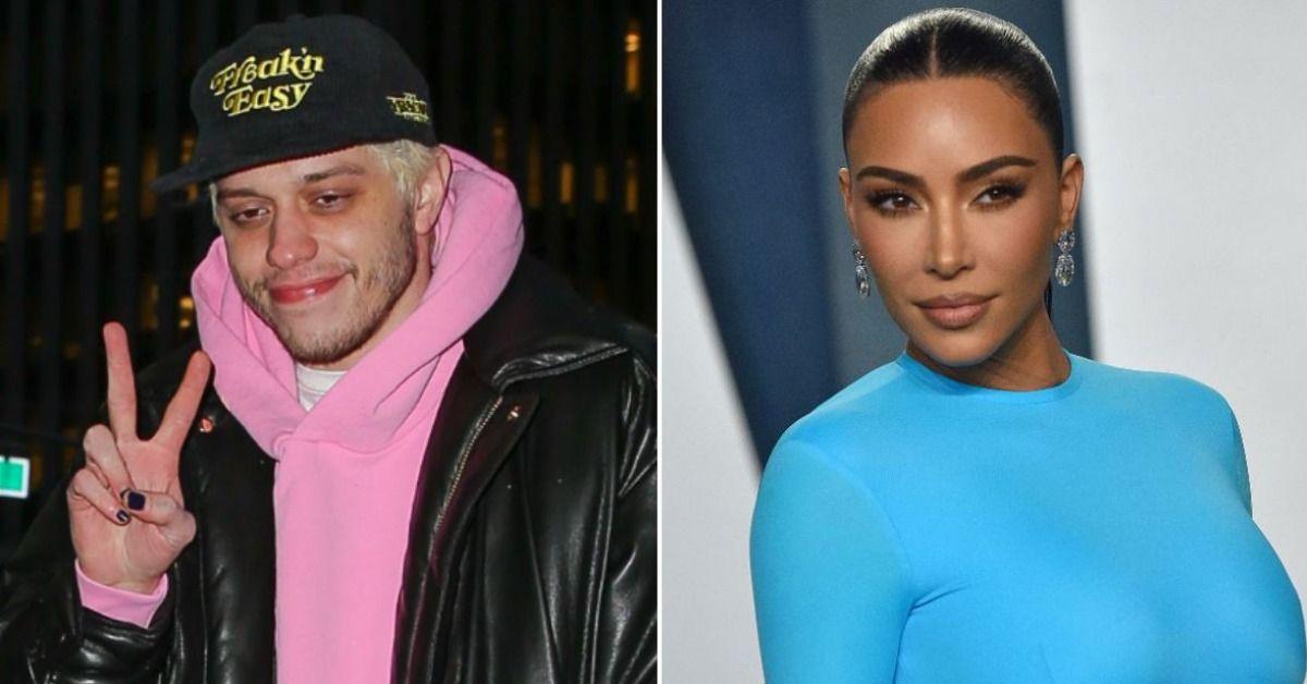 Pete Davidson Seen Driving Kim Kardashian's Hot Pink Golf Cart