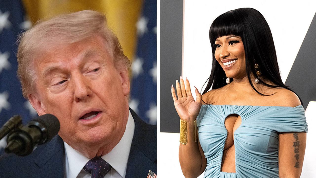 Image of Donald Trump and Nicki Minaj