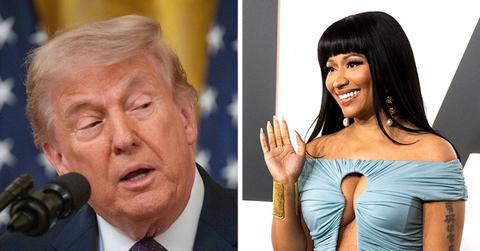 Image of Donald Trump and Nicki Minaj
