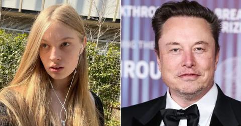 Split photo of Vivian Wilson & Elon Musk