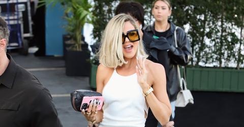 khloe kardashian flaunts bombshell body after sparking romance rumors pp
