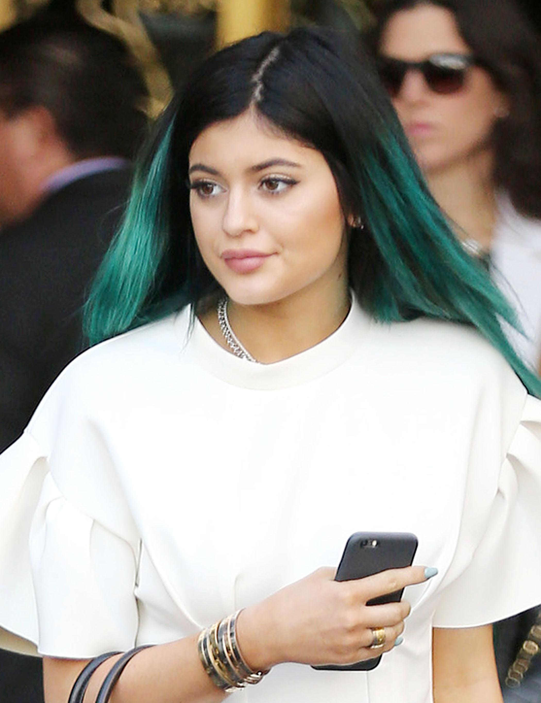 Kylie Jenner leaving Montage Beverly Hills Hotel***NO DAILY MAIL SALES****