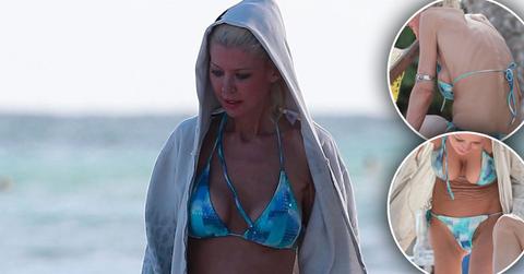 Tara reid skeleton body beach ok pp