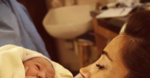 Danielle jonas baby pic alena rose