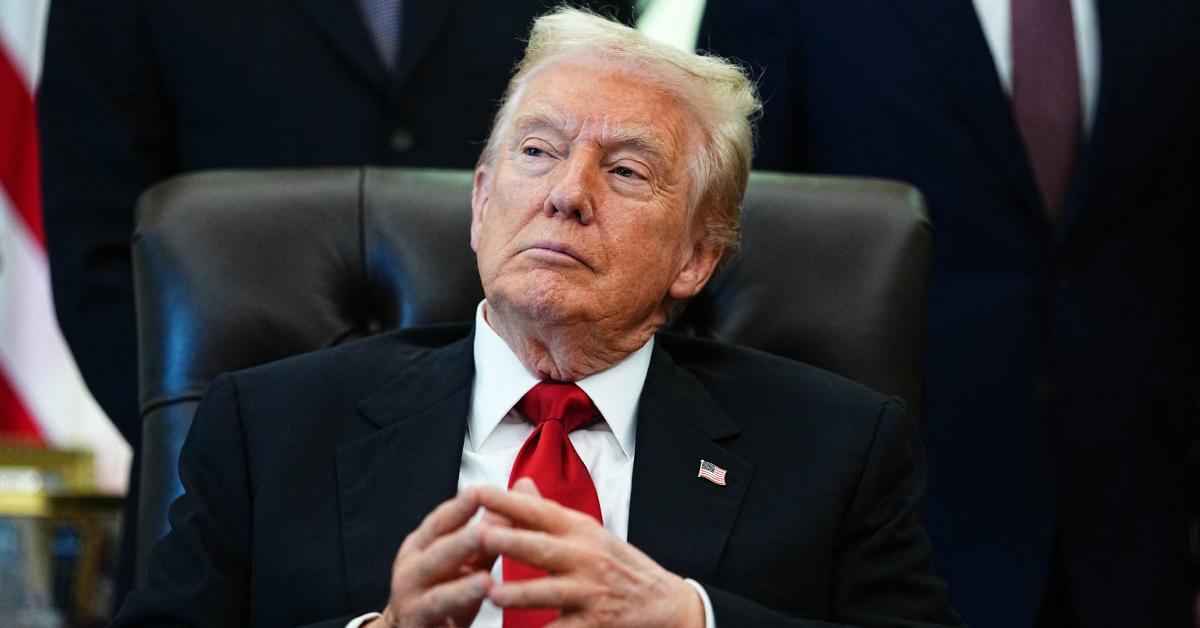 Image of Donald Trump's own staffers admitted the president is always awake.