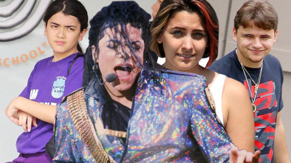 Michael jackson kids death anniversary paris blanket prince splash 10