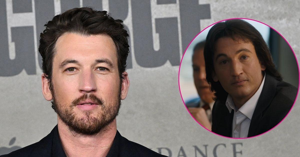 split photo of Miles Teller