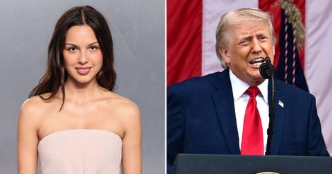 Photo of Olivia Rodrigo and Donald Trump