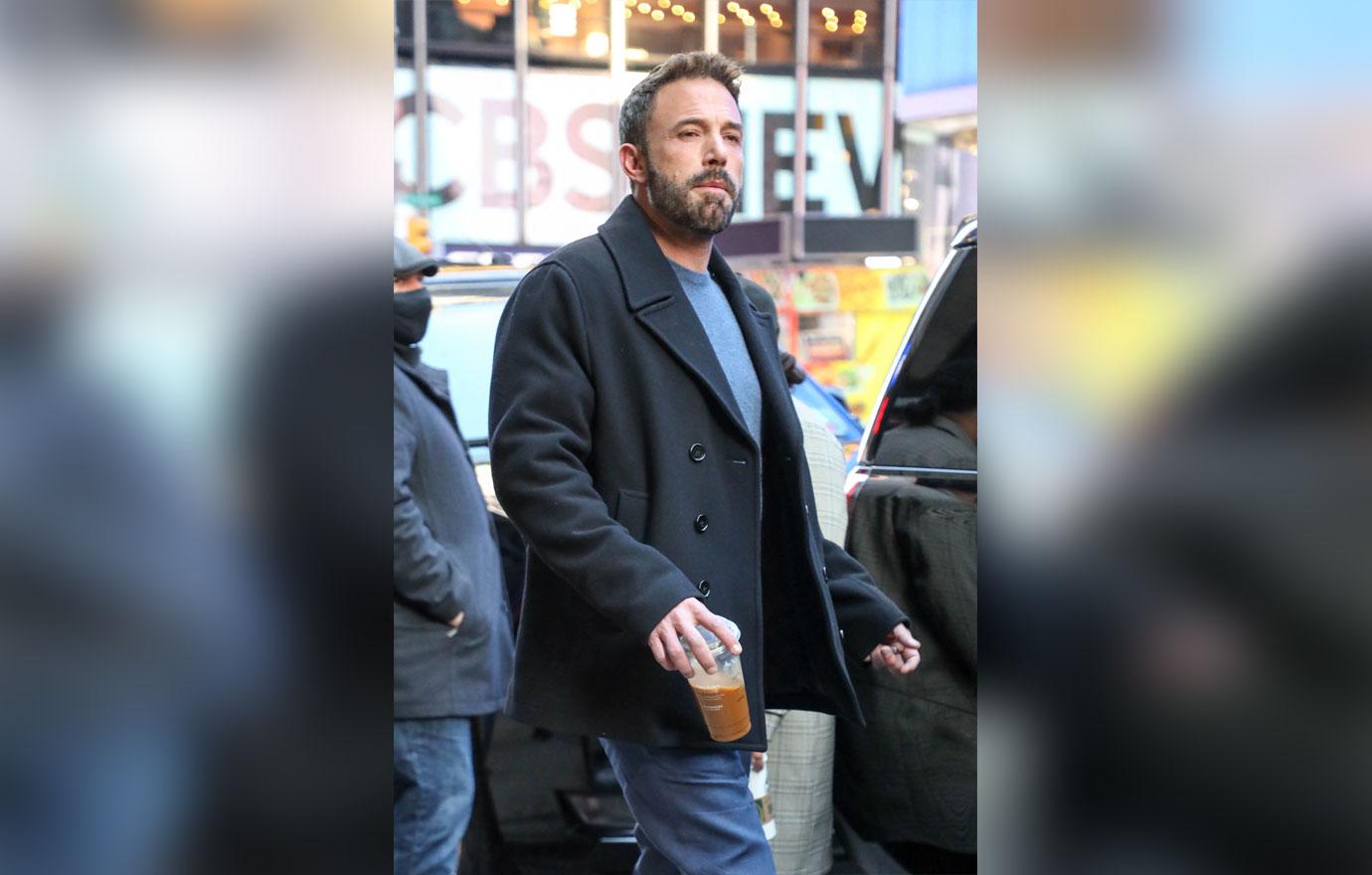 ben affleck is seen outside good morning america