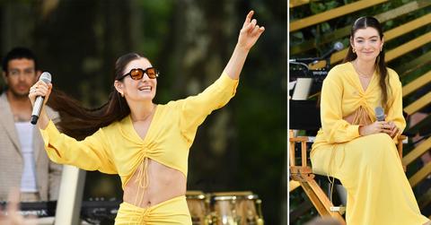 lorde performs on gma in new york