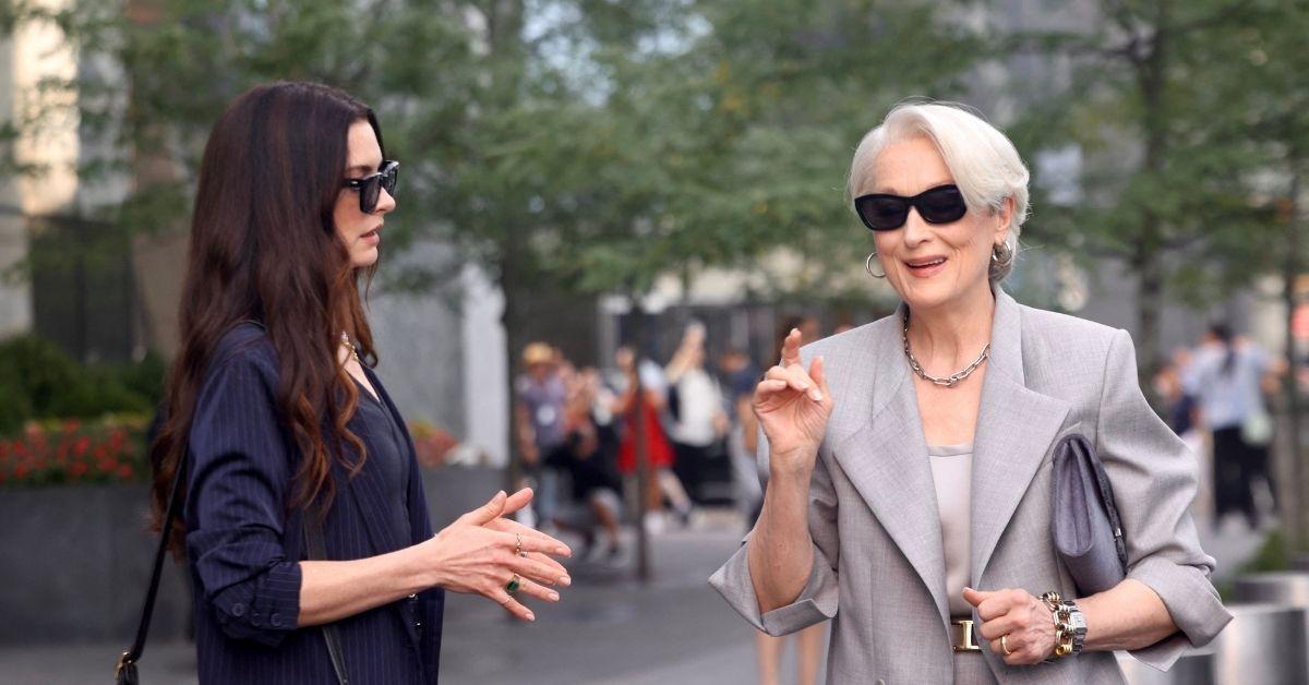 Photo of Meryl Streep and Anne Hathaway