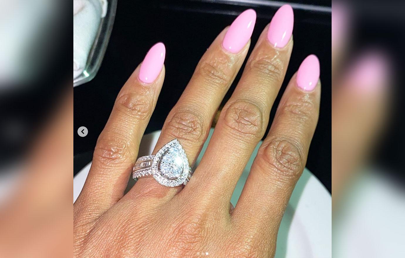 Sabrina Parr Engagement Ring Lamar Odom Engaged