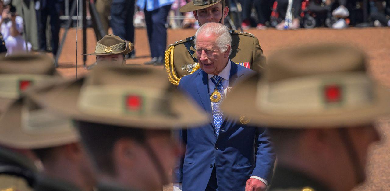 king charles sparks health concerns after leaving australia luncheon  minutes