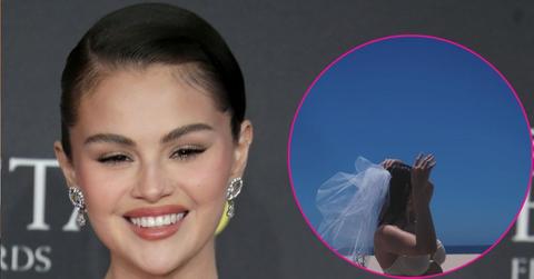 selena gomez white bikini mexico