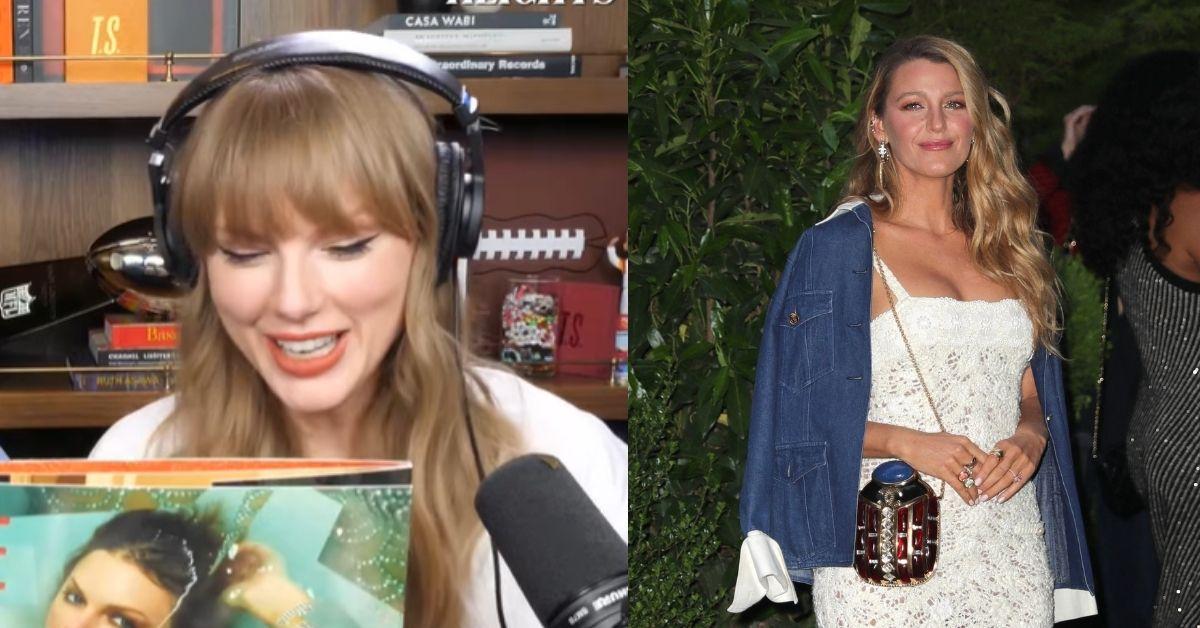 Composite Photos of Taylor Swift and Blake Lively