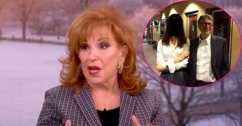 Composite photo of Joy Behar and Bill Gates