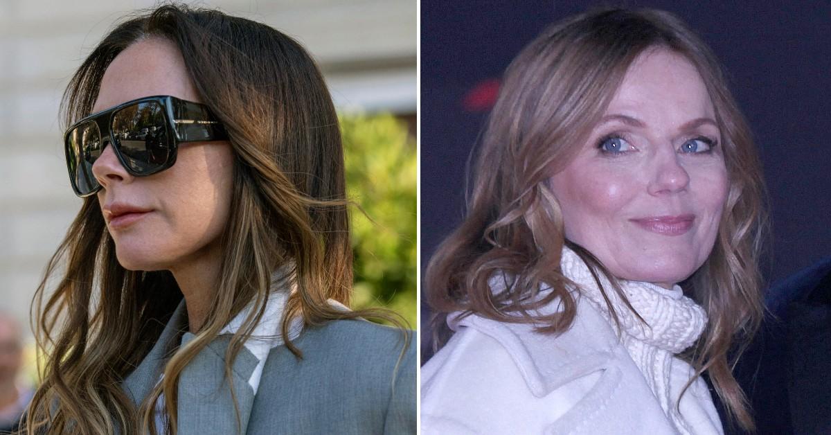 image of Victoria Beckham is allegedly annoyed with Geri Halliwell.