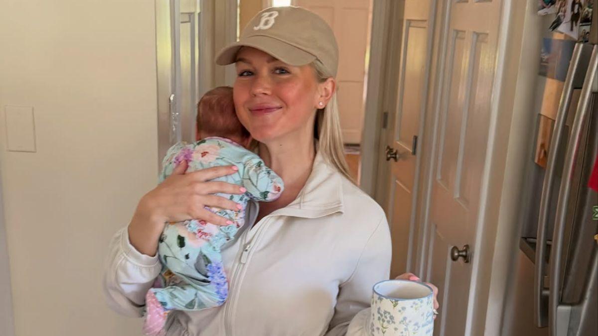 Image of Karolin Leavitt gave birth to her second child on May 1.