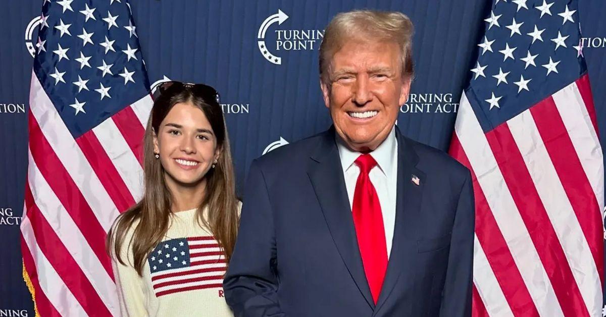 donald trump granddaughter kai embarrassing golf course moment