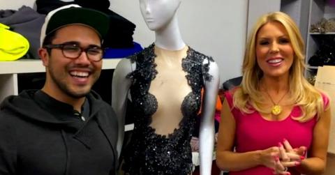 Gretchen Rossi and designer Walter mendez