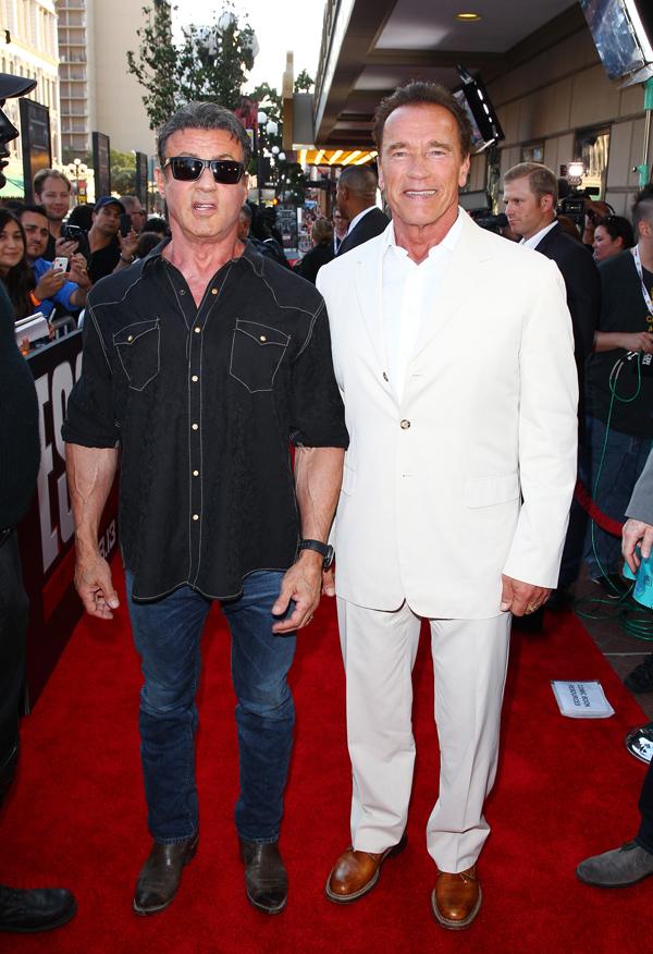 Sylvester Stallone Arnold Schwarzenegger