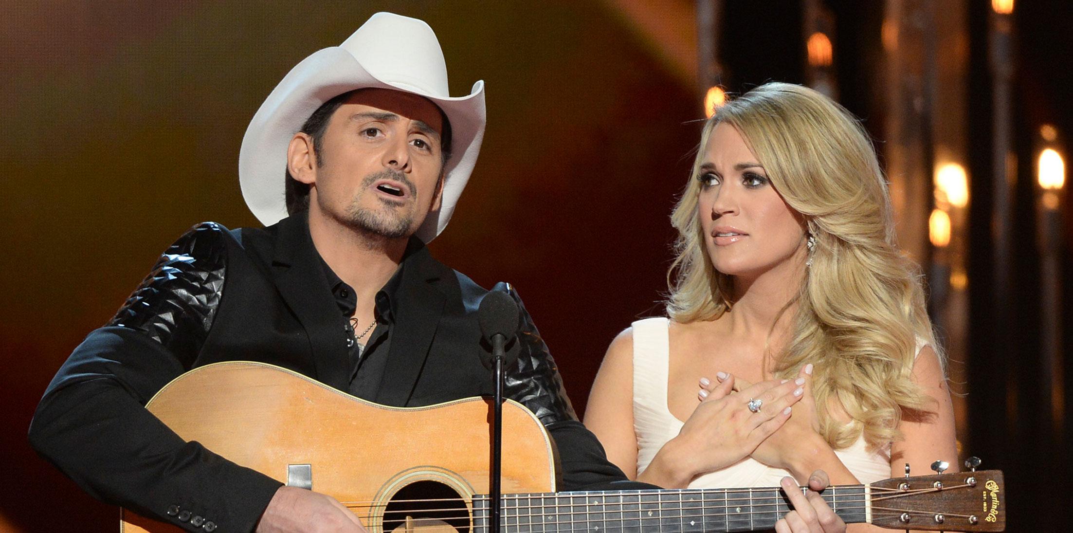 cma awards brad paisley carrie underwood las vegas shooting long