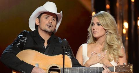 cma awards brad paisley carrie underwood las vegas shooting long