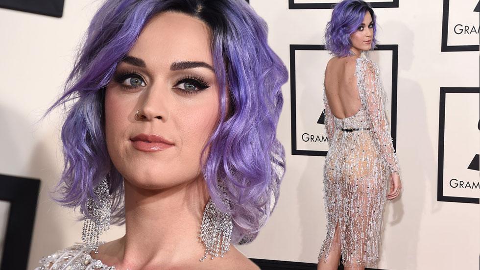 Katy perry 2015 grammy arrivals