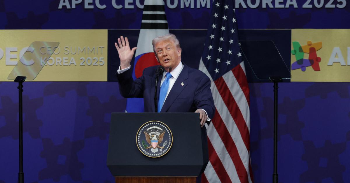 Image of Donald Trump was ridiculed for attempting an Indian accent in front of several world leaders.