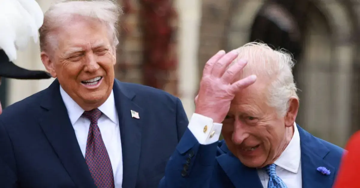 image of King Charles booted Andrew Windsor from Royal Lodge.