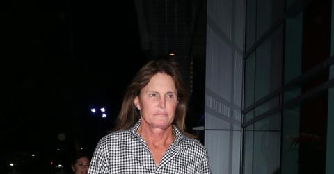 Bruce Jenner after Elton John concert