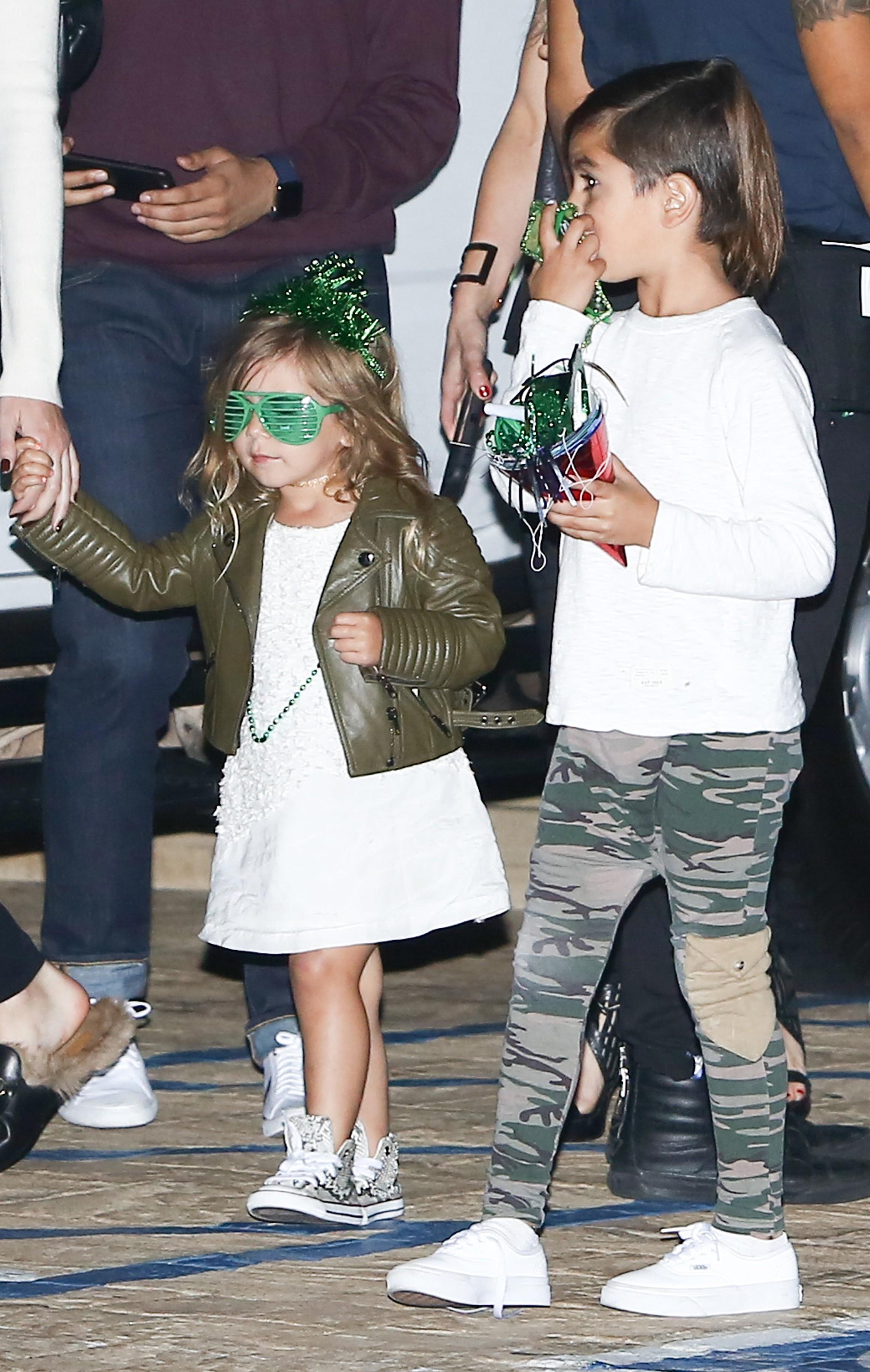 Rob kardashian birthday party north penelope mason