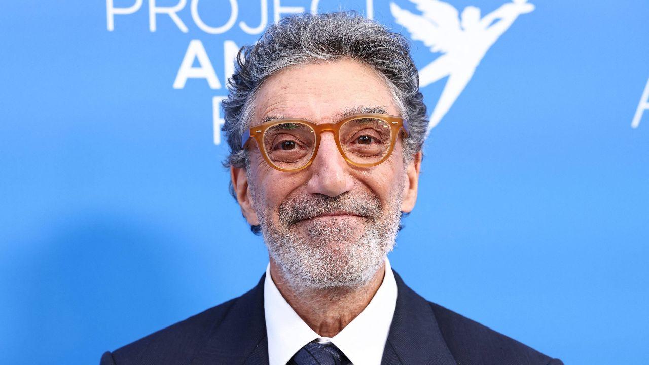 Image of Donald Trump faced criticism from Chuck Lorre after the television producer condemned the president during a Project Angel Food fundraiser.