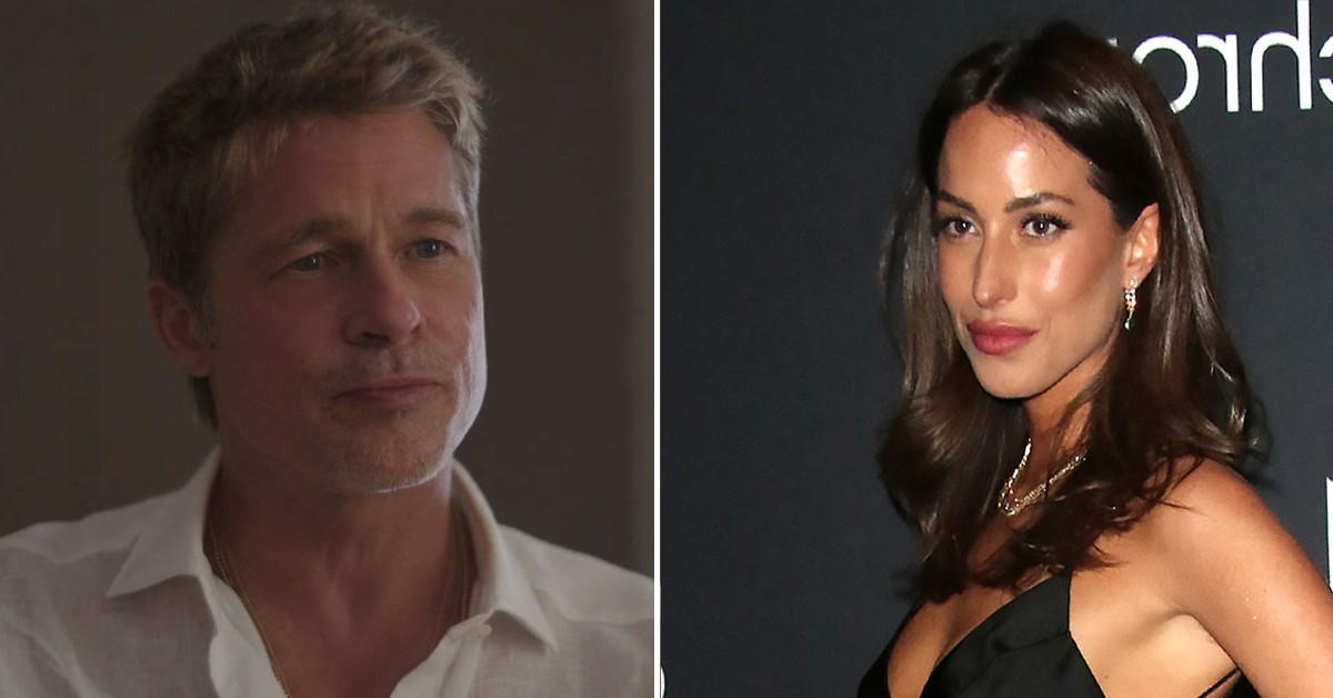 Brad Pitt & Ines de Ramon Get 'Hot and Heavy