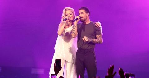 rita ora leaves stage liam payne