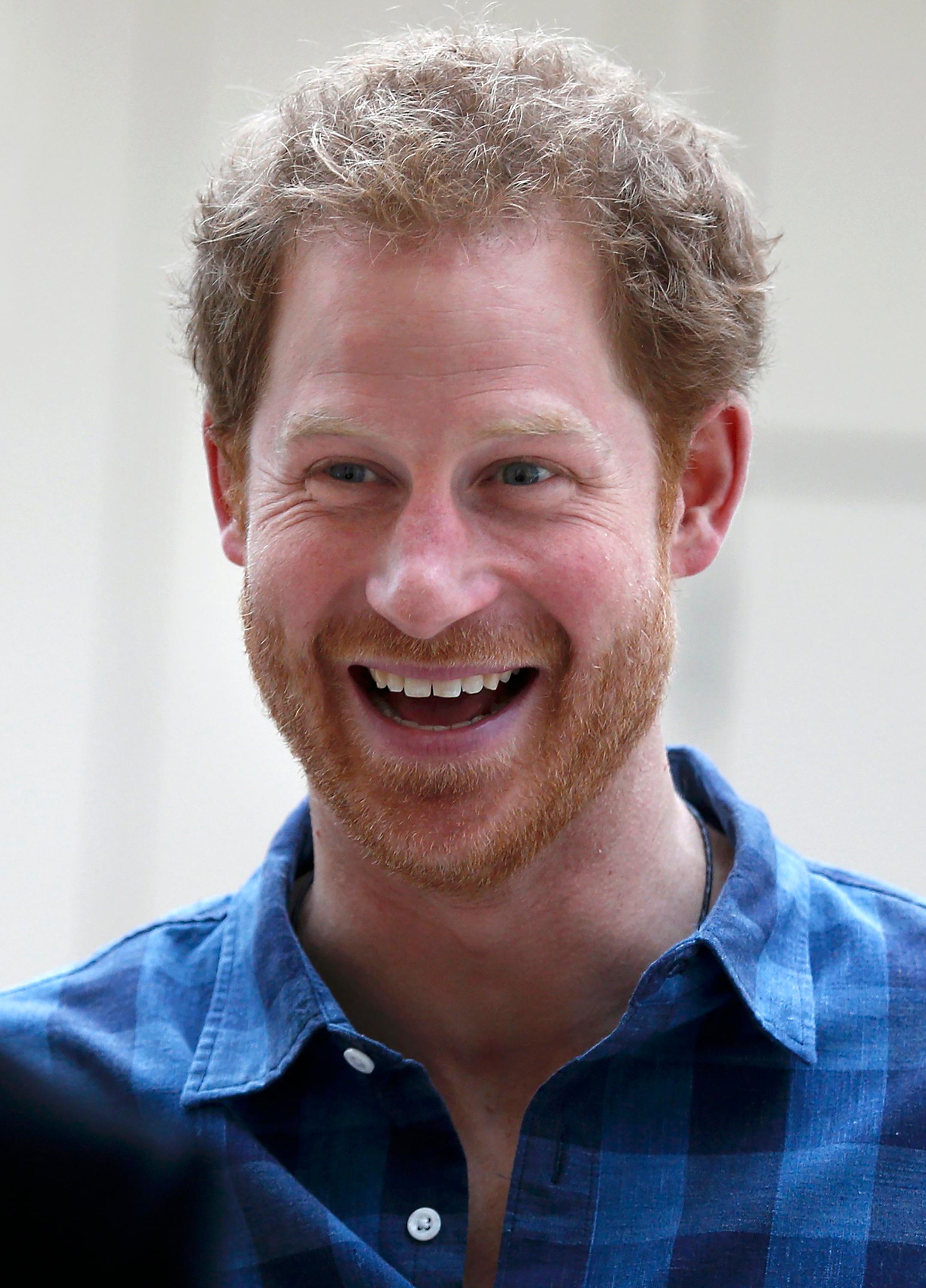 Prince Harry visits the sexual health charity NAZ