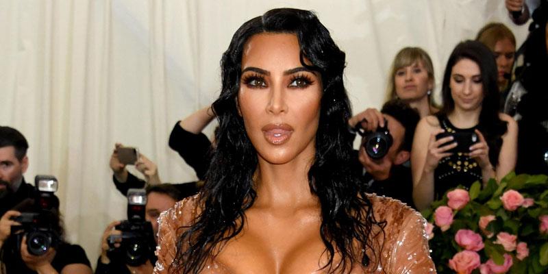 Kim Kardashian West got pee 'all over' herself in glitzy gowns - 8days